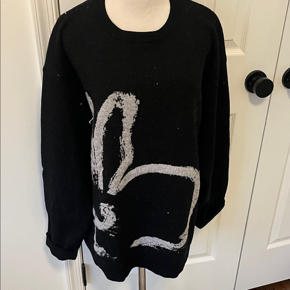 Jason Wu Black and White Sweatshirt